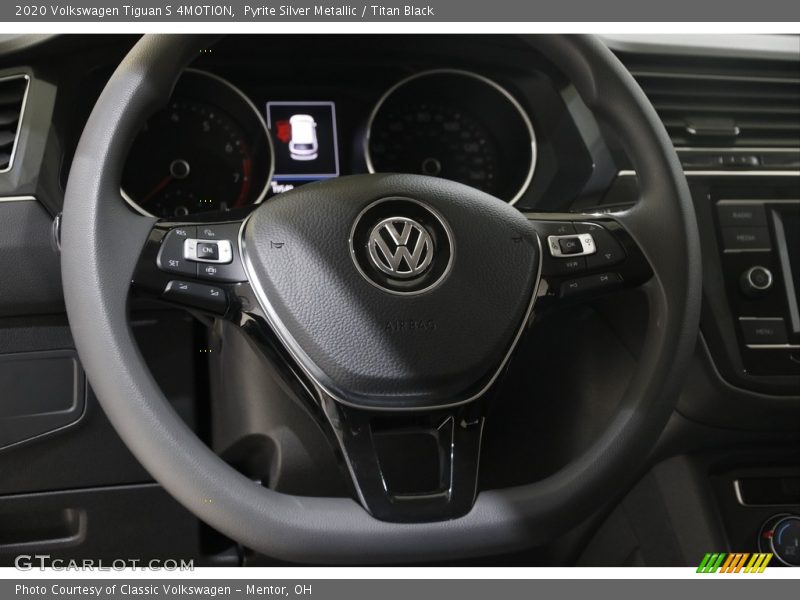 Pyrite Silver Metallic / Titan Black 2020 Volkswagen Tiguan S 4MOTION