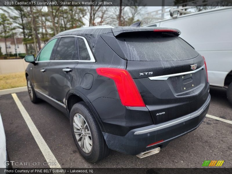 Stellar Black Metallic / Jet Black 2018 Cadillac XT5 Luxury AWD