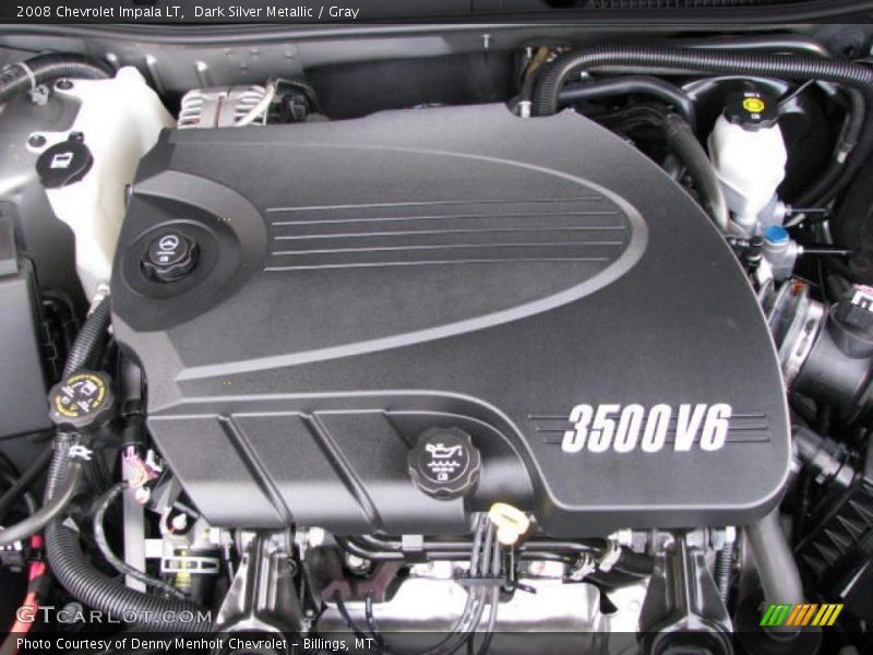 Dark Silver Metallic / Gray 2008 Chevrolet Impala LT