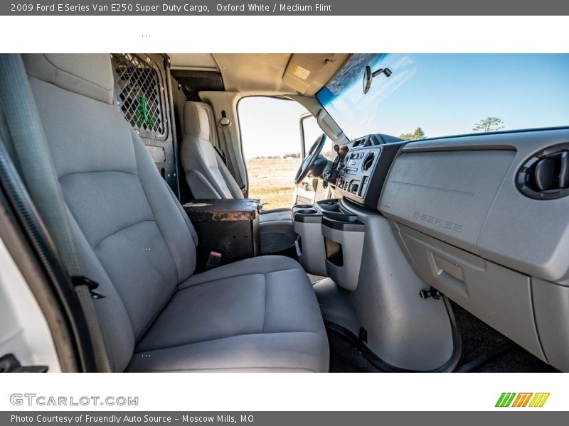 Front Seat of 2009 E Series Van E250 Super Duty Cargo