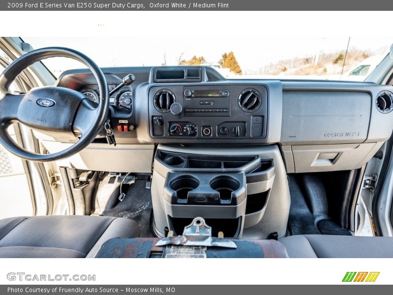 Dashboard of 2009 E Series Van E250 Super Duty Cargo