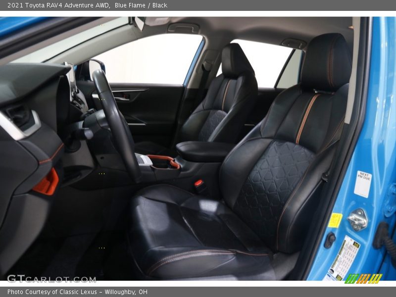 Blue Flame / Black 2021 Toyota RAV4 Adventure AWD
