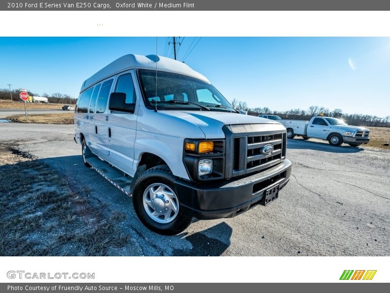 Oxford White / Medium Flint 2010 Ford E Series Van E250 Cargo