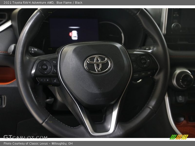 Blue Flame / Black 2021 Toyota RAV4 Adventure AWD