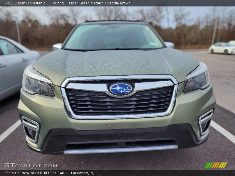 Jasper Green Metallic / Saddle Brown 2021 Subaru Forester 2.5i Touring