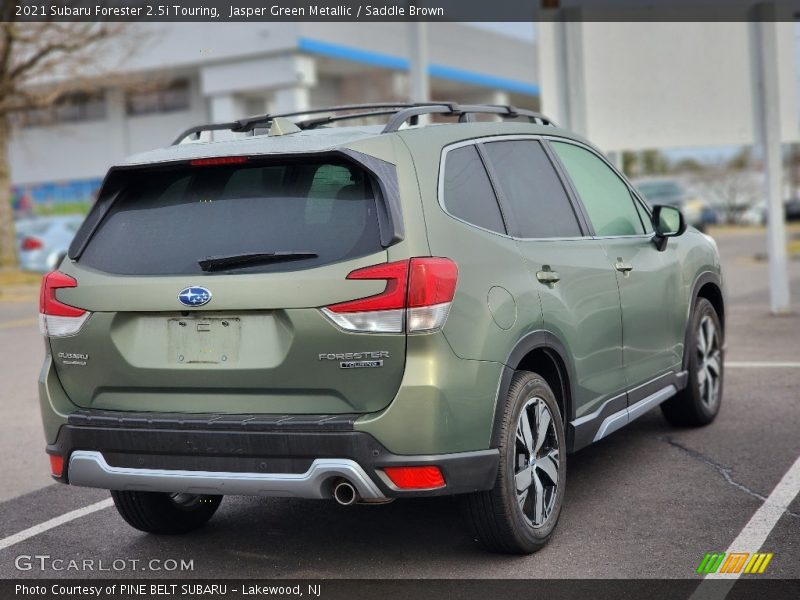 Jasper Green Metallic / Saddle Brown 2021 Subaru Forester 2.5i Touring
