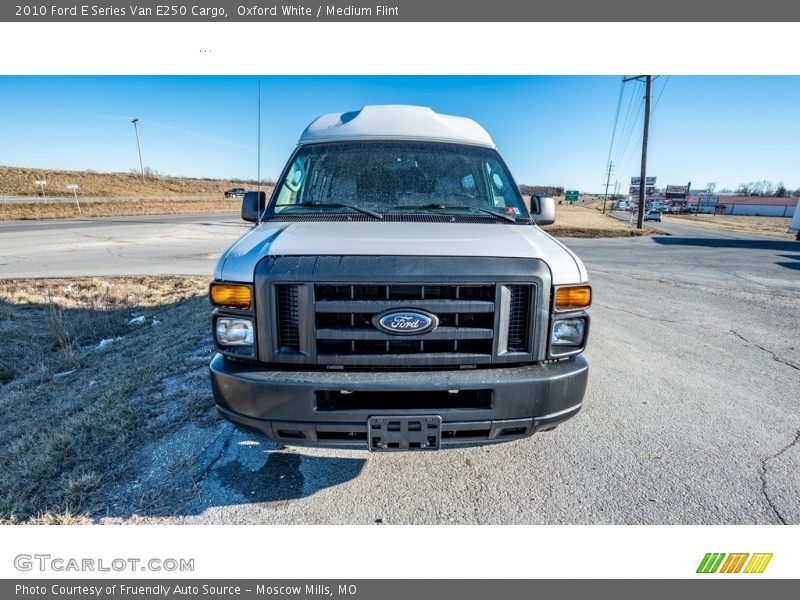 Oxford White / Medium Flint 2010 Ford E Series Van E250 Cargo