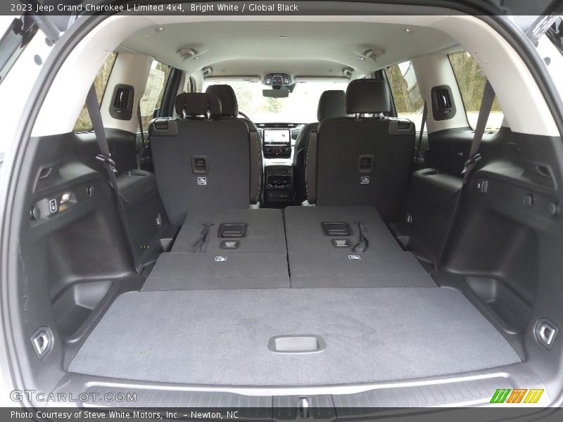 Bright White / Global Black 2023 Jeep Grand Cherokee L Limited 4x4