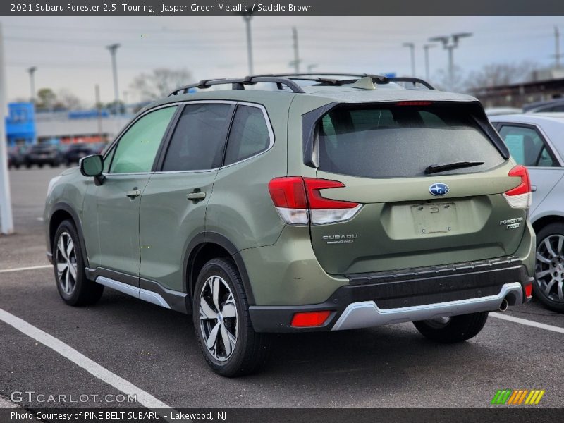 Jasper Green Metallic / Saddle Brown 2021 Subaru Forester 2.5i Touring