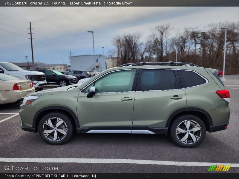 Jasper Green Metallic / Saddle Brown 2021 Subaru Forester 2.5i Touring