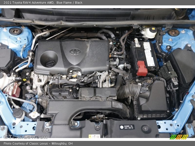 Blue Flame / Black 2021 Toyota RAV4 Adventure AWD