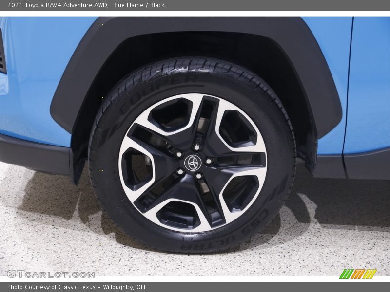 Blue Flame / Black 2021 Toyota RAV4 Adventure AWD