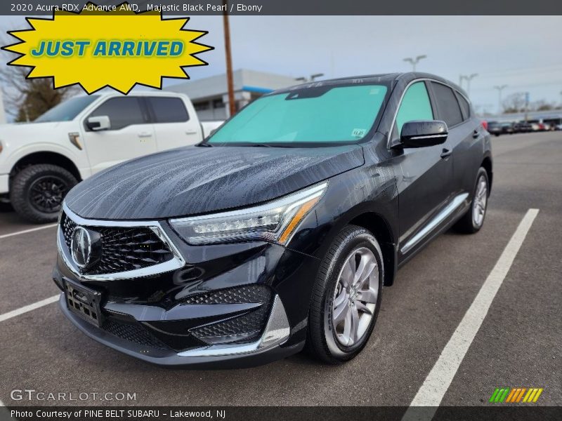 Majestic Black Pearl / Ebony 2020 Acura RDX Advance AWD