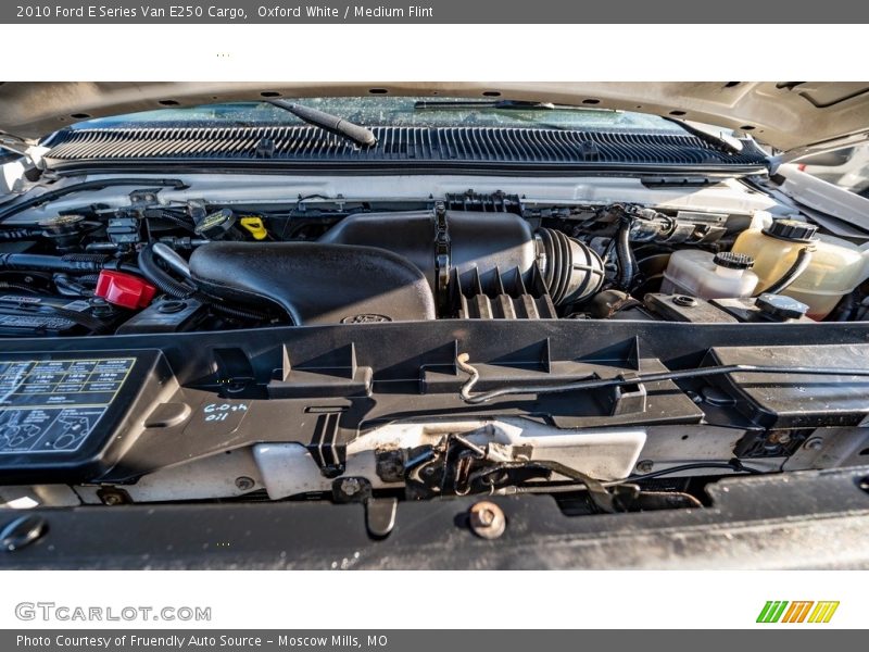 Oxford White / Medium Flint 2010 Ford E Series Van E250 Cargo