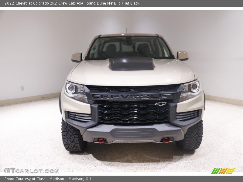 Sand Dune Metallic / Jet Black 2022 Chevrolet Colorado ZR2 Crew Cab 4x4