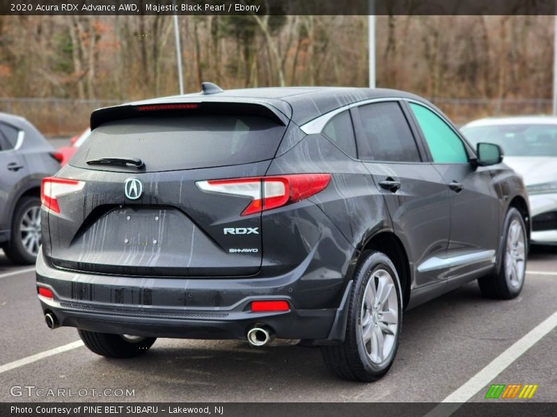 Majestic Black Pearl / Ebony 2020 Acura RDX Advance AWD
