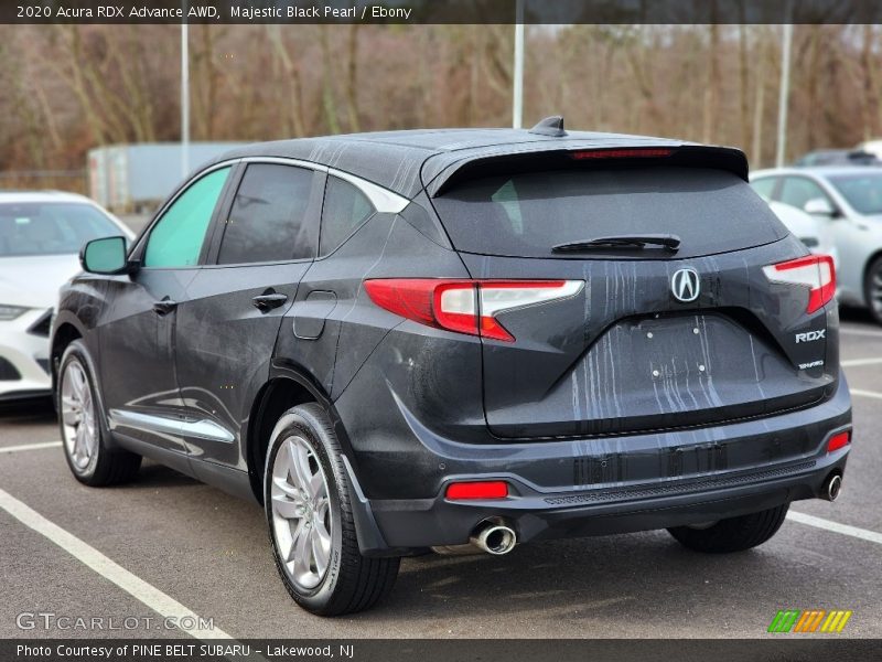 Majestic Black Pearl / Ebony 2020 Acura RDX Advance AWD