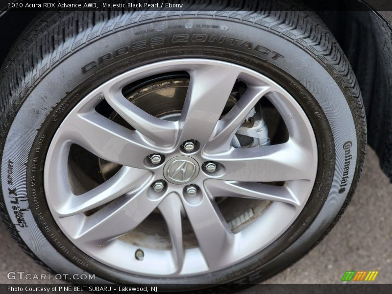 Majestic Black Pearl / Ebony 2020 Acura RDX Advance AWD