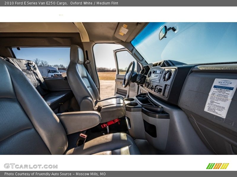 Oxford White / Medium Flint 2010 Ford E Series Van E250 Cargo