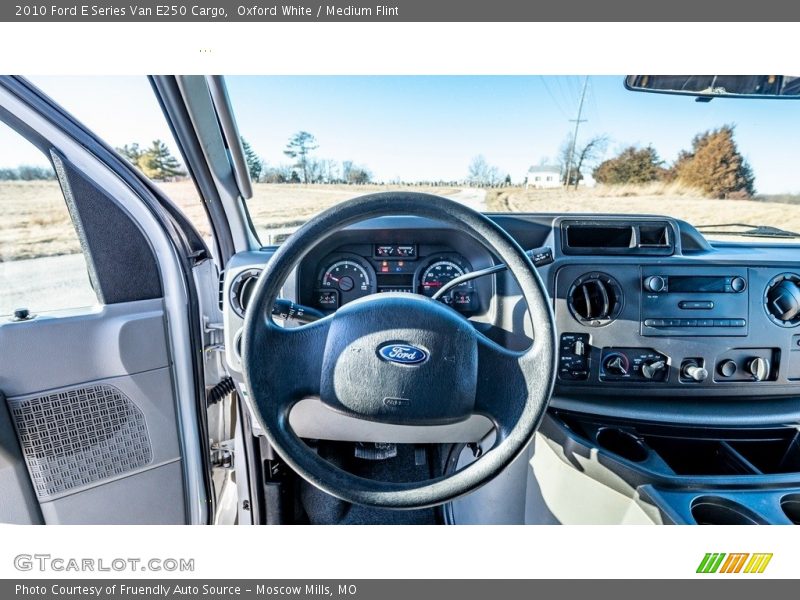 Oxford White / Medium Flint 2010 Ford E Series Van E250 Cargo