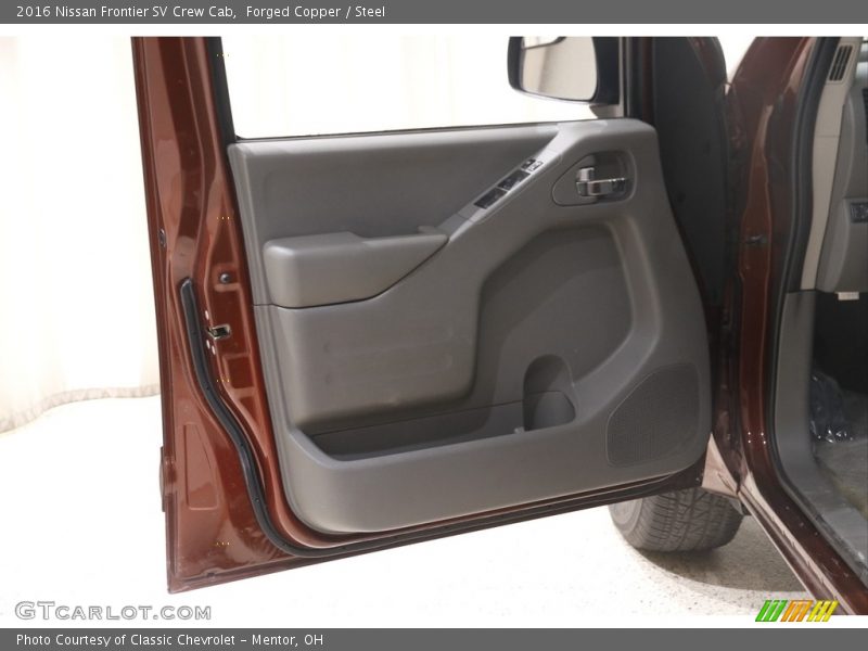 Forged Copper / Steel 2016 Nissan Frontier SV Crew Cab