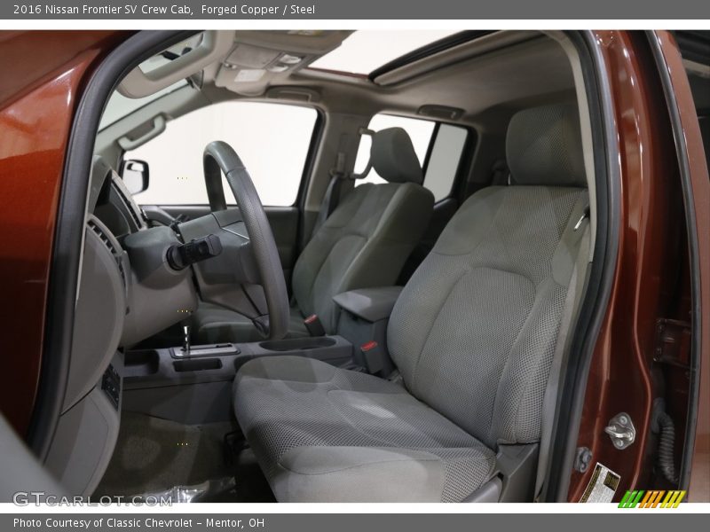 Forged Copper / Steel 2016 Nissan Frontier SV Crew Cab