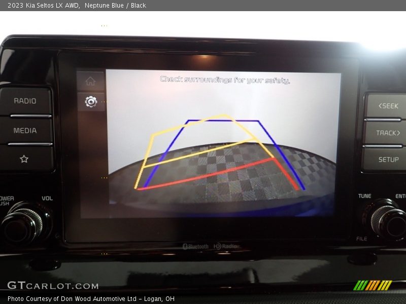 Neptune Blue / Black 2023 Kia Seltos LX AWD