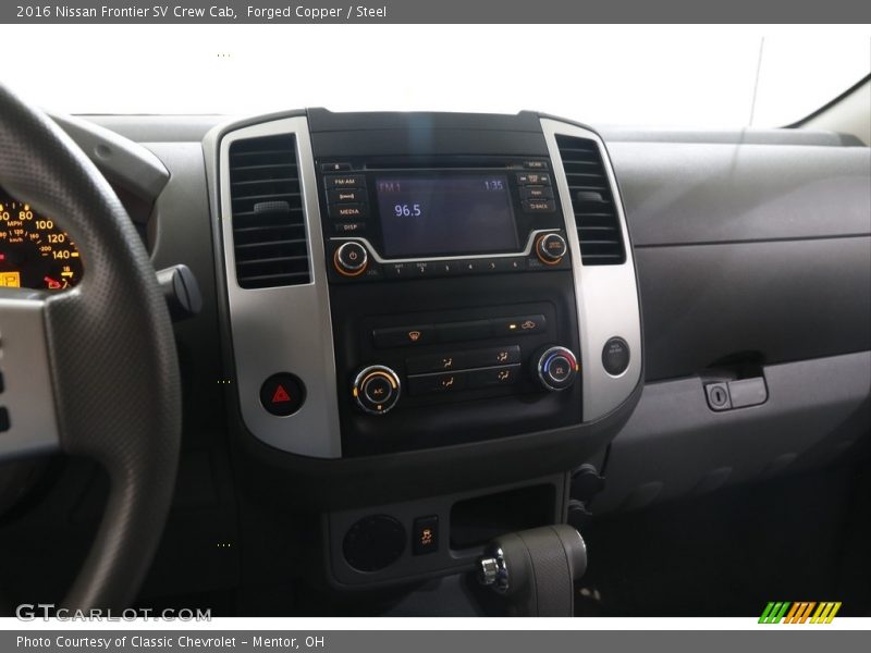 Forged Copper / Steel 2016 Nissan Frontier SV Crew Cab