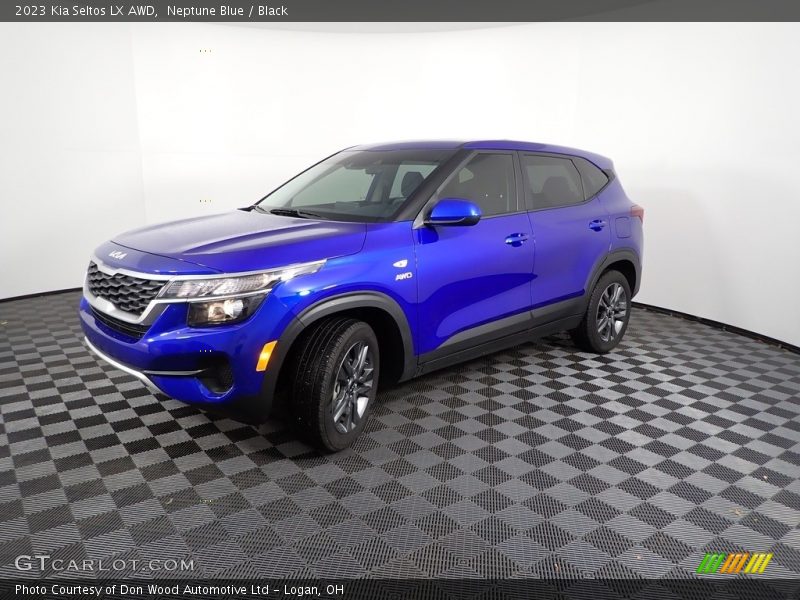 Neptune Blue / Black 2023 Kia Seltos LX AWD