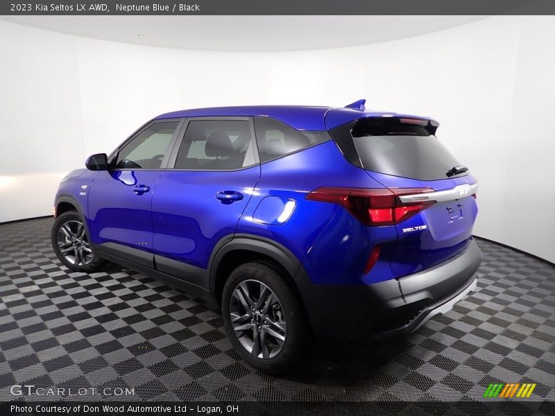Neptune Blue / Black 2023 Kia Seltos LX AWD