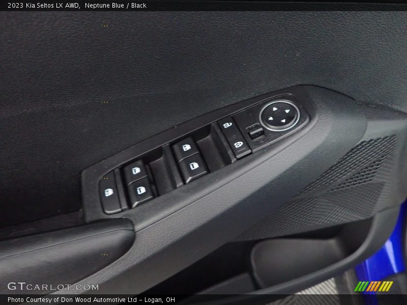 Neptune Blue / Black 2023 Kia Seltos LX AWD
