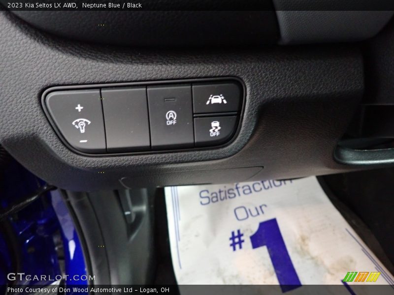 Neptune Blue / Black 2023 Kia Seltos LX AWD