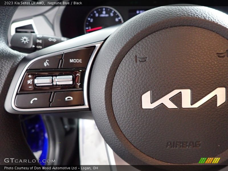 Neptune Blue / Black 2023 Kia Seltos LX AWD