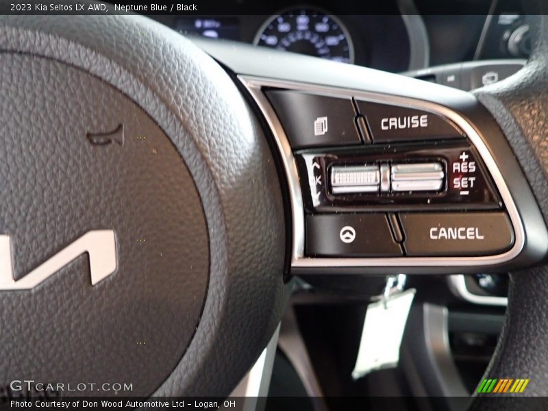 Neptune Blue / Black 2023 Kia Seltos LX AWD