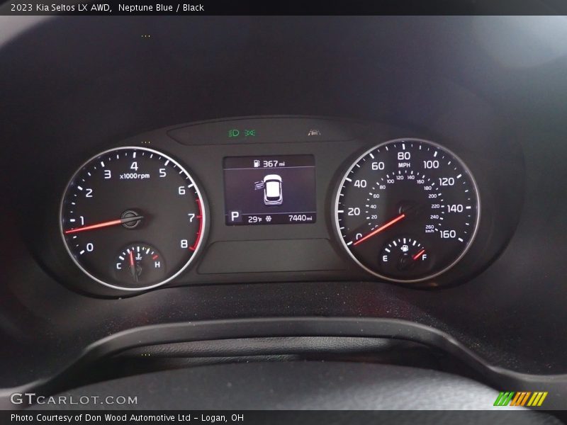 Neptune Blue / Black 2023 Kia Seltos LX AWD