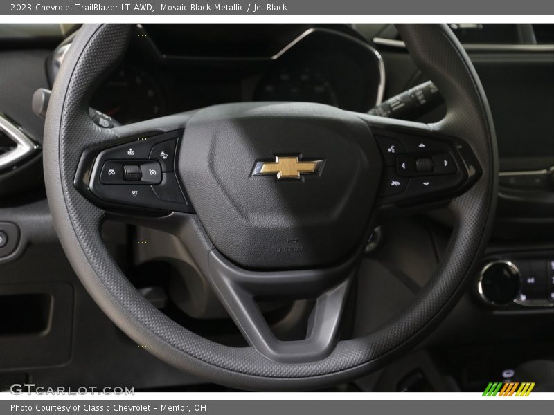 Mosaic Black Metallic / Jet Black 2023 Chevrolet TrailBlazer LT AWD