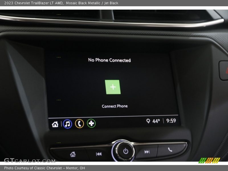 Mosaic Black Metallic / Jet Black 2023 Chevrolet TrailBlazer LT AWD