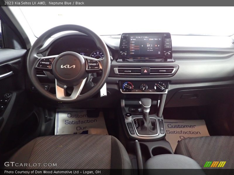 Neptune Blue / Black 2023 Kia Seltos LX AWD