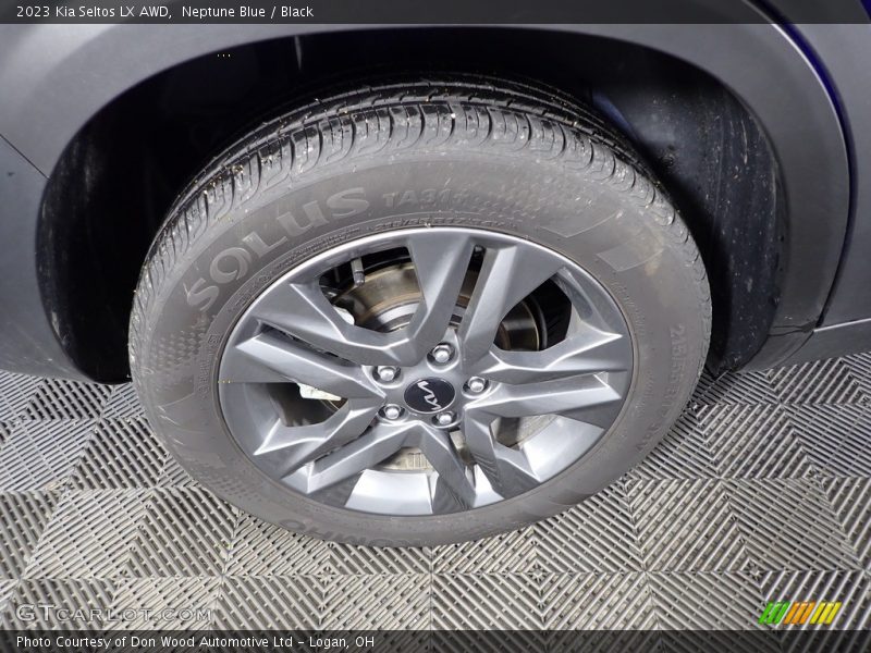 Neptune Blue / Black 2023 Kia Seltos LX AWD