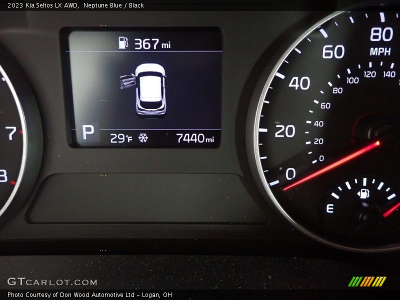 Neptune Blue / Black 2023 Kia Seltos LX AWD