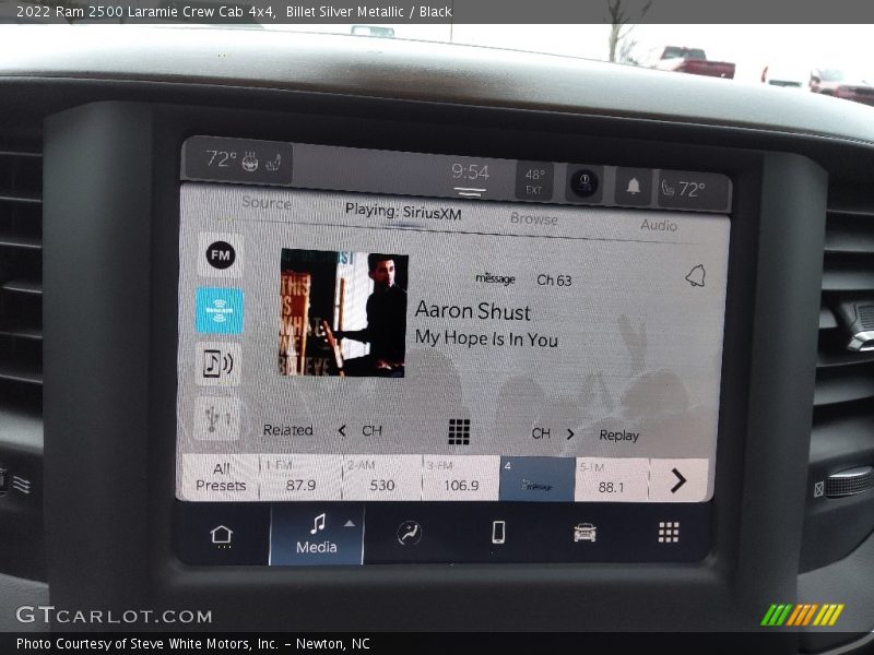 Billet Silver Metallic / Black 2022 Ram 2500 Laramie Crew Cab 4x4