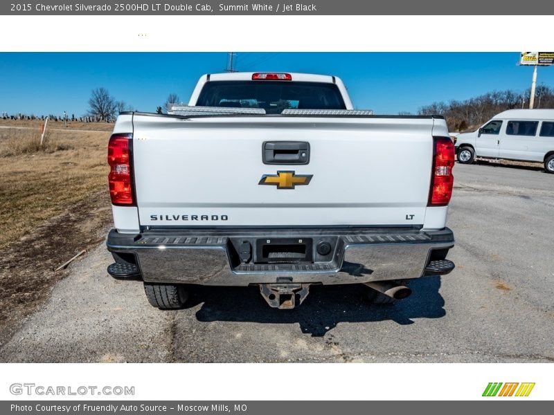 Summit White / Jet Black 2015 Chevrolet Silverado 2500HD LT Double Cab