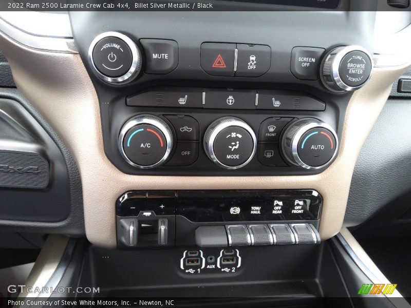 Billet Silver Metallic / Black 2022 Ram 2500 Laramie Crew Cab 4x4