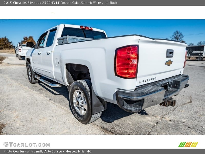Summit White / Jet Black 2015 Chevrolet Silverado 2500HD LT Double Cab
