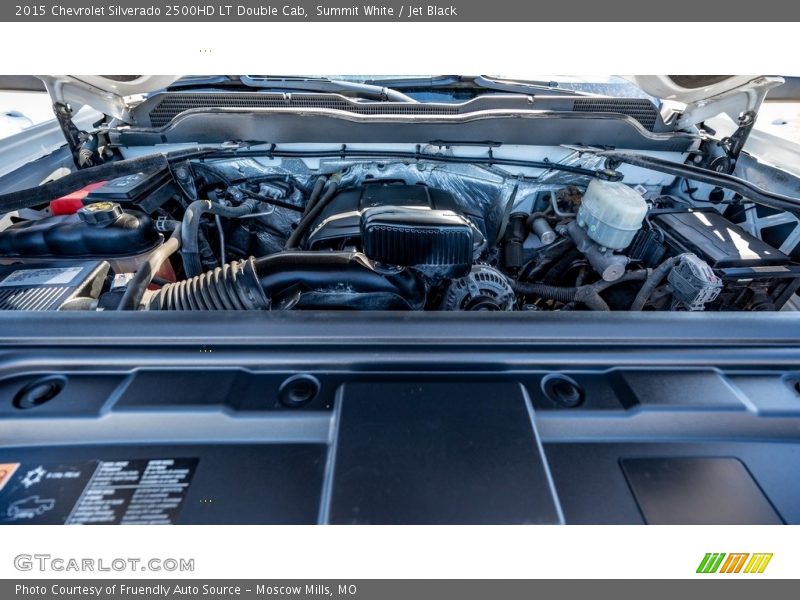 Summit White / Jet Black 2015 Chevrolet Silverado 2500HD LT Double Cab