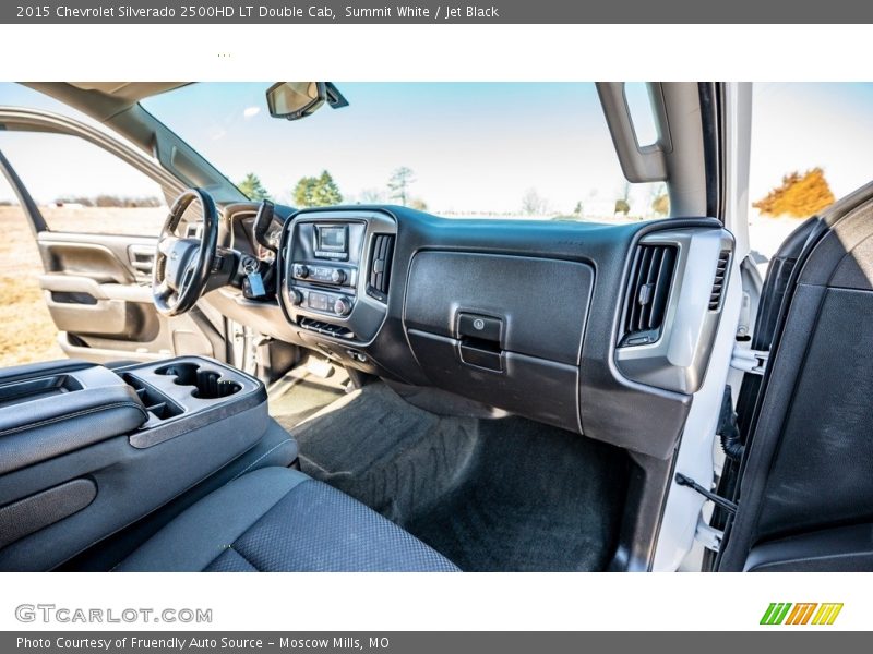Summit White / Jet Black 2015 Chevrolet Silverado 2500HD LT Double Cab