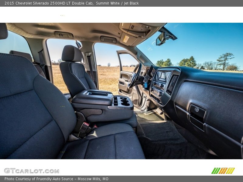 Summit White / Jet Black 2015 Chevrolet Silverado 2500HD LT Double Cab