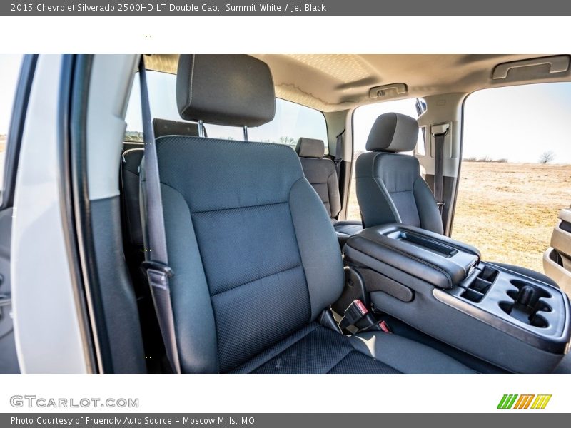 Summit White / Jet Black 2015 Chevrolet Silverado 2500HD LT Double Cab