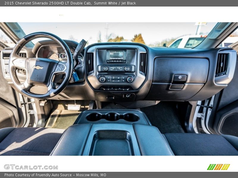Summit White / Jet Black 2015 Chevrolet Silverado 2500HD LT Double Cab