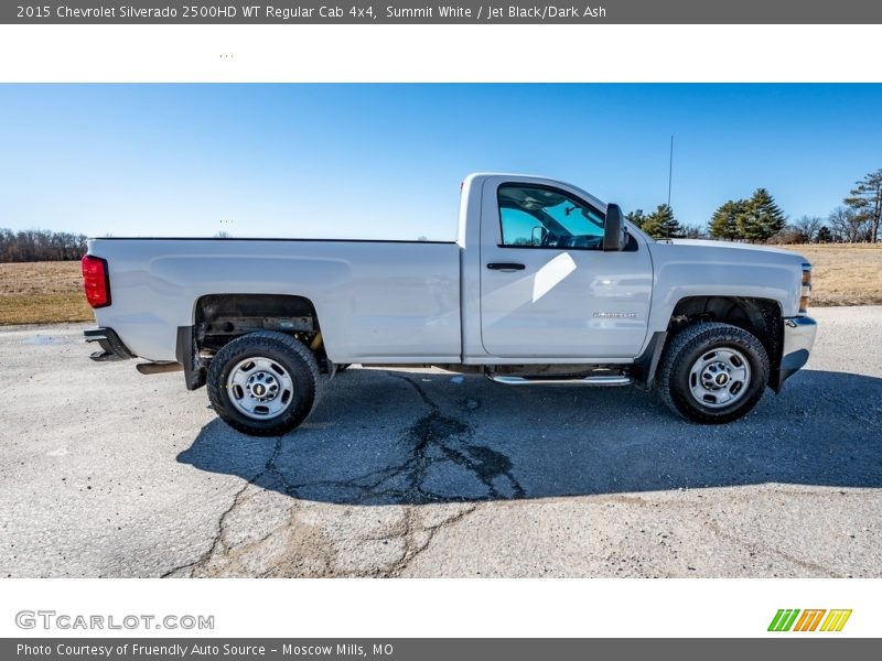 Summit White / Jet Black/Dark Ash 2015 Chevrolet Silverado 2500HD WT Regular Cab 4x4